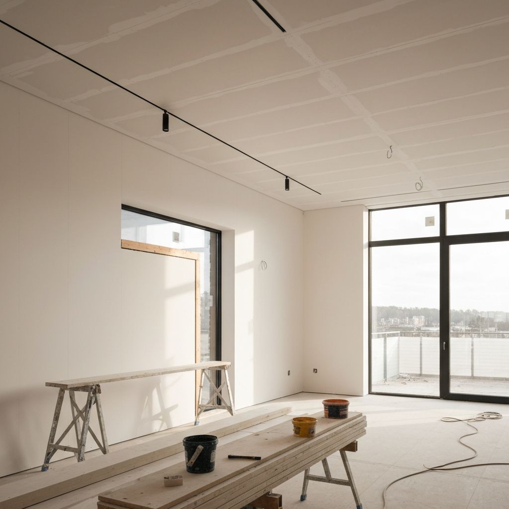 Professioneller Trockenbau